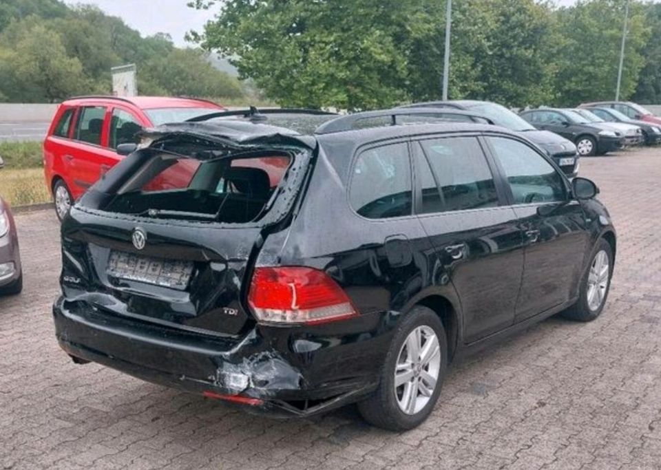 Vw Golf VI Türe hinten Recht Beifahrerseite L041 in Künzelsau