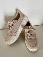 H&M Echtleder Schuhe geriffelt Plateau Sohle rose nude weiß TOP Sachsen - Chemnitz Vorschau