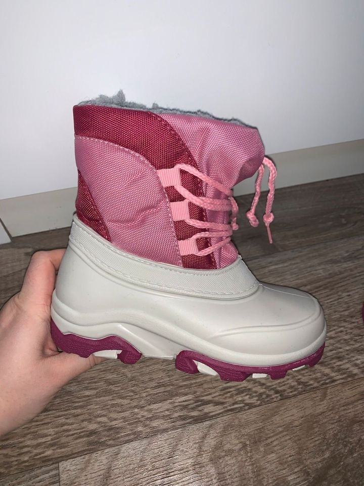 NEU Kimberfeel Stiefel grau pink für Mädchen Gr.26/27 in Kaiserslautern