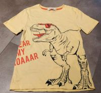 Dino T-Shirt H&M Gr.134/140 Gelb Nordrhein-Westfalen - Hünxe Vorschau