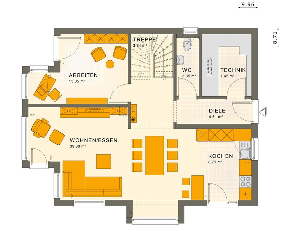 Effizientes Ausbauhaus inklusive Baugrundstück in Hohenwarsleben