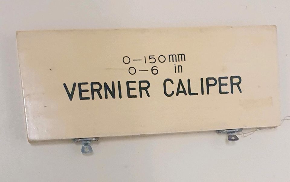 Meßschieber vernier caliper 0-150mm 0-6in  Originalverpackt, in Hagen