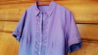 Bluse Kurzarmbluse NEU Gr. 46 Vögele pink gestreift Hessen - Schlitz Vorschau