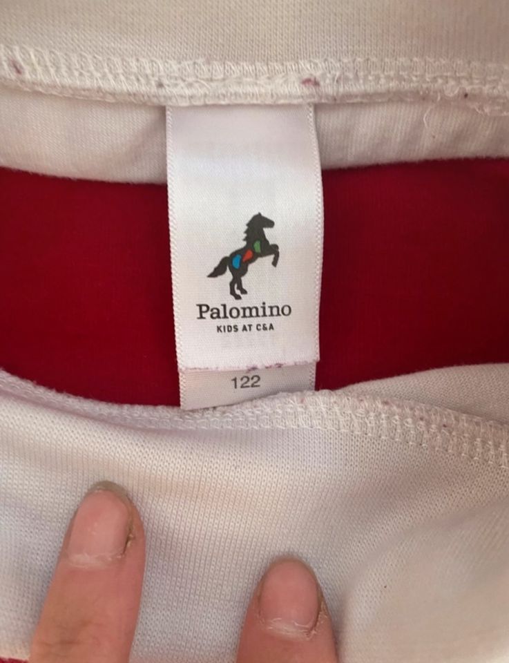 Palomino Langarmshirt Gr 122 Pferde in Jesteburg