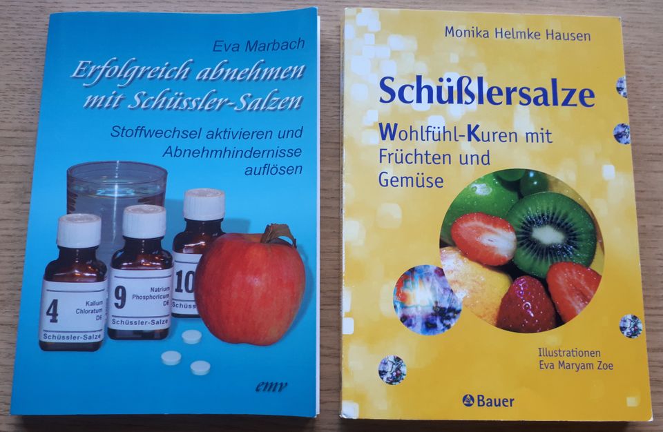 Schüsslersalze 2 Bücher in Rauenberg
