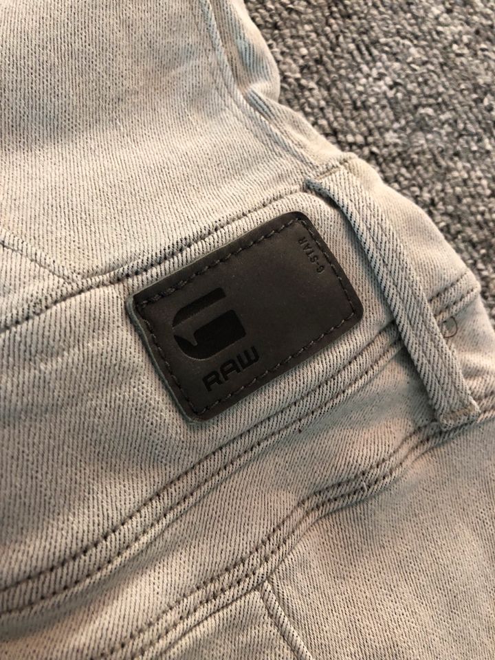 Kleid G-Star xs / s grau Jeanskleid Minikleid enganliegend in München