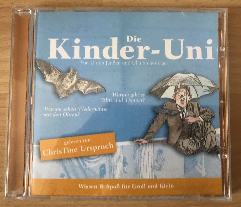 „KINDER UNI“ - LERN HÖRSPIEL - CD „BLITZ & DONNER / FLEDERMÄUSE“ in Berlin