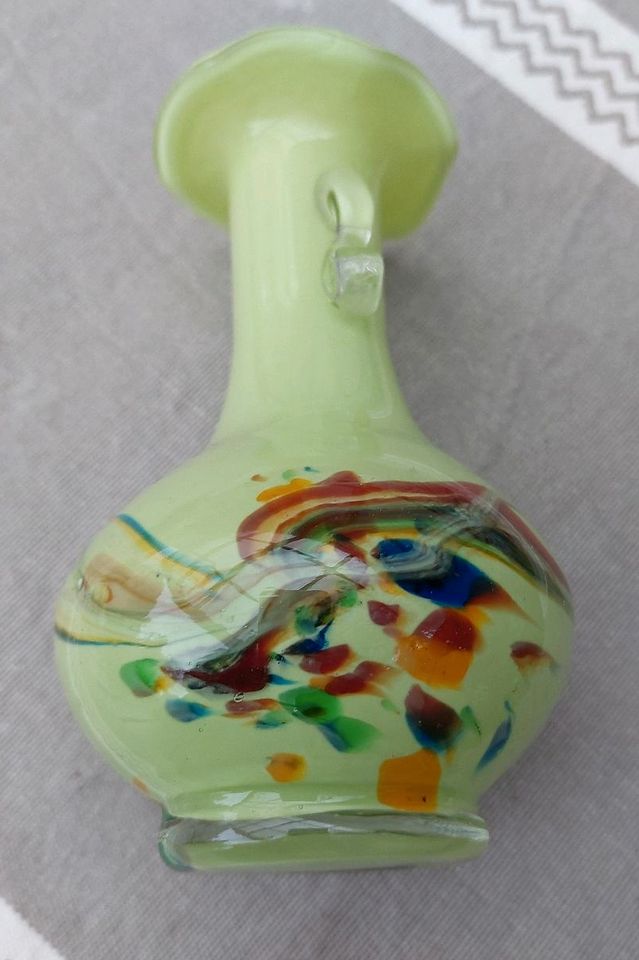 Alte Murano Vase von Omas Vitrine unikat stück in Heimbach