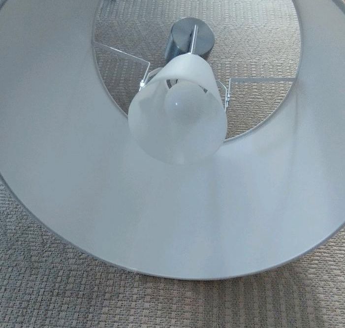 IKEA Deckenlampe Lampe weiß silber Januari Skottorp in Kell am See
