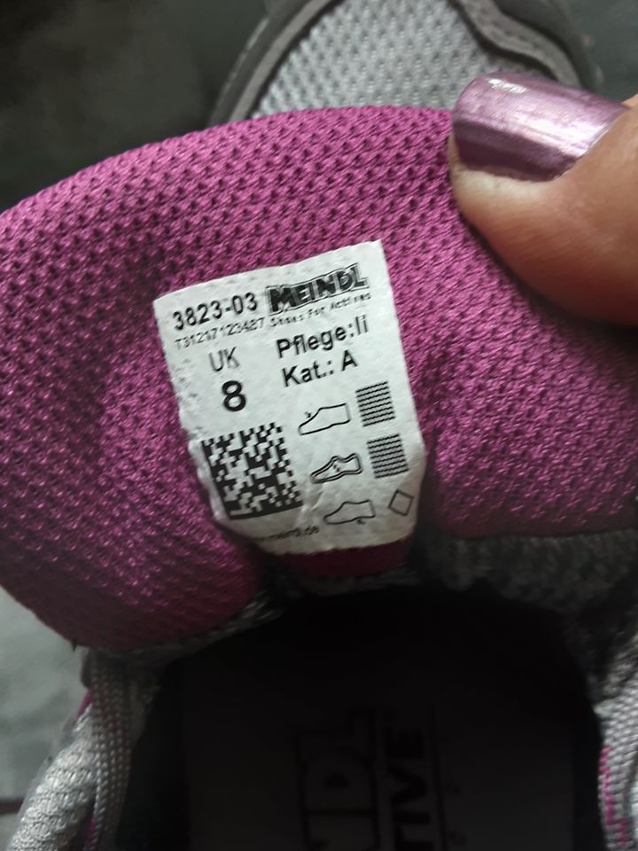 Meindl caribe lady gtx Wanderschuhe passend für Größe 40,5 in Untermeitingen