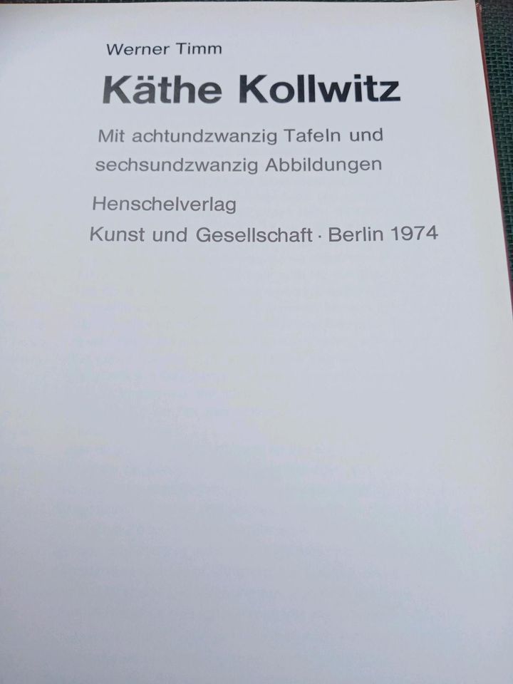 Käthe Kollwitz Buch, 53 Bilder & Zeichnungen in Witten