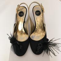 Blay Pumps Satin schwarz Gr.36 Bayern - Stadtbergen Vorschau