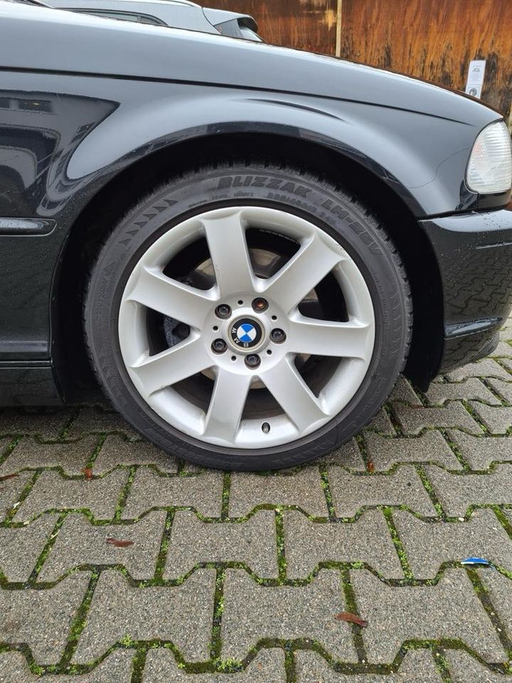 BMW E46 325i: Nur 109k km/ TÜV & Service NEU/ 8 Bereifungen 325Ci in Frankfurt am Main