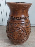 Rustikale Keramik Vase Große Blumen Retro Vasen Vintage Leipzig - Paunsdorf Vorschau