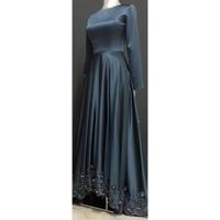 Abendkleid Anthrazit Größe 40 (Etikett 42) Bayern - Bad Wörishofen Vorschau