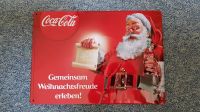 Coca Cola Emaille Blech Schild Weihnachten Nordrhein-Westfalen - Lichtenau Vorschau