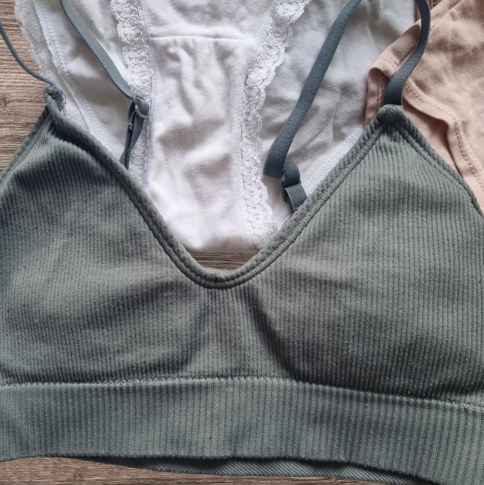 8er Set und Bustier H&M XS Damen Neuwertig in Wendisch Rietz