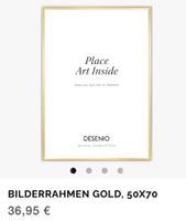 4x Desenio goldene Bilderrahmen 50x70 Nordrhein-Westfalen - Oerlinghausen Vorschau