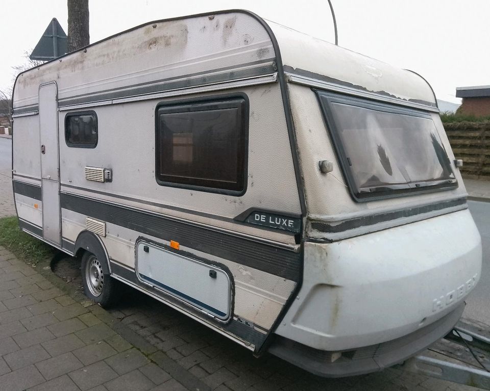 HOBBY 490 de Luxe Wohnwagen/Campingwagen 2 Jahre TÜV+Kennzeichen! in Angelmodde