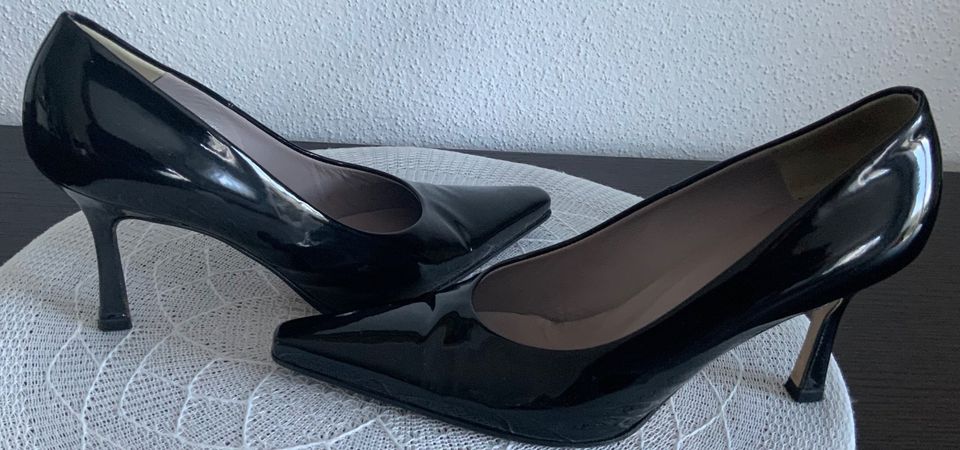 Peter Kaiser High Heels, Lackleder, Schwarz, Gr. 37 (4) in München