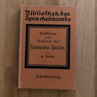Antiquarisch: Einführung in das Studium der romanischen Sprachen Nordrhein-Westfalen - Bergneustadt Vorschau