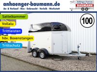 Humbaur Equitos Alu Plus Vollalu +Sattelkammer etc Pferdeanhänger Nordrhein-Westfalen - Bocholt Vorschau