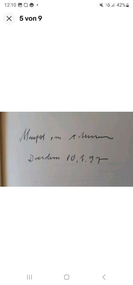 Manfred von Ardenne, handsigniert, Buch: "Ich bin Ihnen begegnet" in Berlin