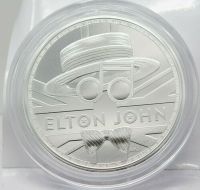 Für Fans: neue Elton John-Silbermünze aus GB, 1 Unze Feinsilber Düsseldorf - Pempelfort Vorschau