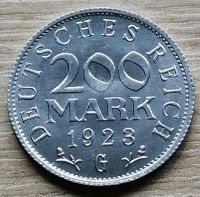 Münze 200 Mark 1923 G Nordrhein-Westfalen - Bergkamen Vorschau