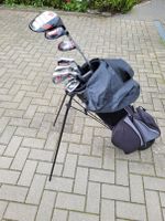 Golftasche mit Schlägern und Wagen Schleswig-Holstein - Bad Bramstedt Vorschau