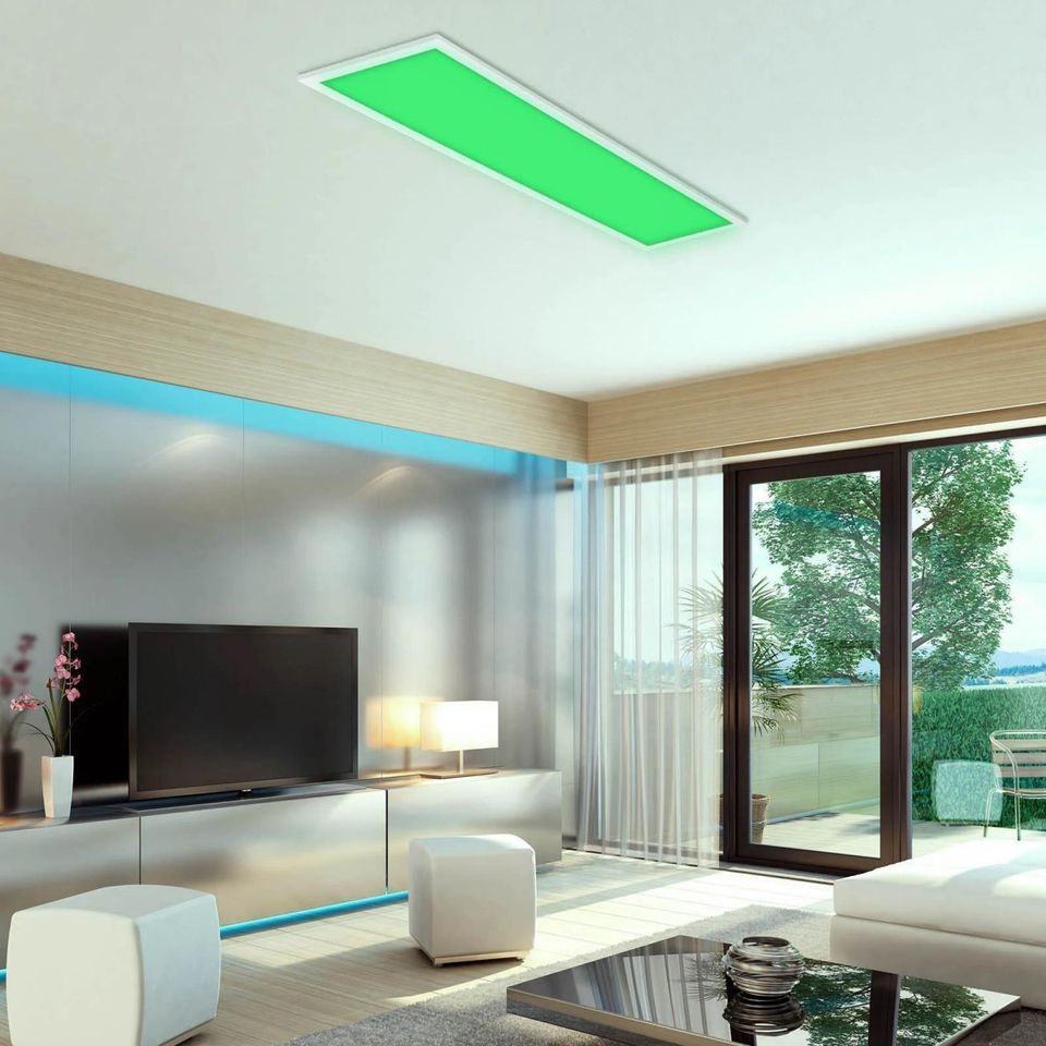 B-Kartonage Deckenleuchte LED Panel Smart-Home 100cm CCT RGB Deck in Delmenhorst