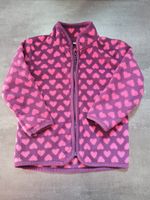 1x Fleecejacke Gr. 86 lila / pinke Herzen Baden-Württemberg - Schömberg Vorschau