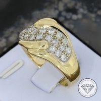 Wert 3.400,- Brillant Ring 585er 14 KT Gelb Weiß Gold XXYY 176714 Bochum - Bochum-Mitte Vorschau