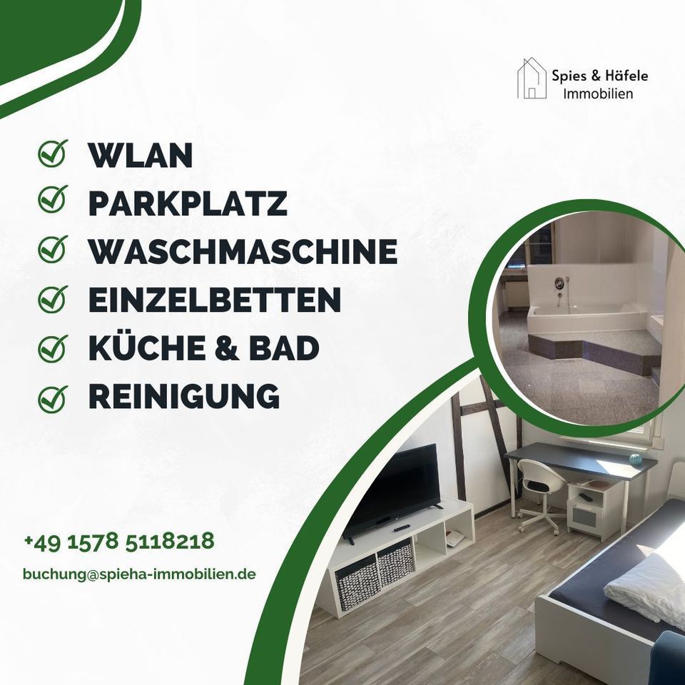 Monteurzimmer / Monteurwohnung in Fellbach, SOFORT erreichbar (Tel: +49 1578 5118218) Monteurszimmer, Monteurswohnung, Stuttgart, Waiblingen, Remseck, Bad Canstatt, Winnenden in Fellbach