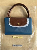 Longchamp Le Pliage Handtasche Hand Bag in blau Frankfurt am Main - Gallusviertel Vorschau