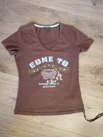 T-Shirt braun V-Ausschnitt toller Print Gr. 36 Street one Sachsen - Strehla Vorschau