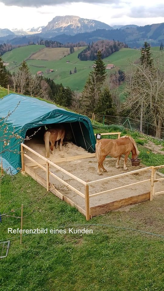 Weideunterstand Weidezelt Heuzelt Lagerzelt von Zelthandel.de in Bielefeld