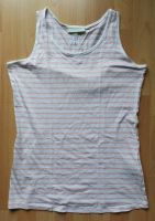 Adidas NEO Tanktop Trägershirt Shirt Basic weiß-lachs gestreift L Hamburg-Nord - Hamburg Uhlenhorst Vorschau