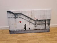 Banksy Leinwandbild 70x40, Mädchen mit Ballon Hessen - Darmstadt Vorschau