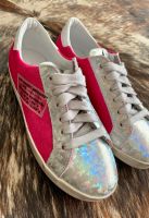 Megacoole Sneaker in Pink (Fell) & Silber von MELINE, Gr. 37 Nordrhein-Westfalen - Kerpen Vorschau