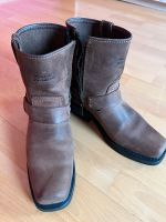 Harley Davidson Lederschuhe braun Gr. 38 Bikerboots Bayern - Mallersdorf-Pfaffenberg Vorschau