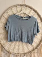 Hellblaues Crop Top Shirt Thüringen - Crossen an der Elster Vorschau