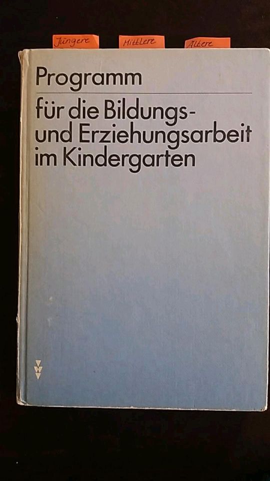 Programm für Bildung und Erziehung im Kindergarten DDR in Hildburghausen