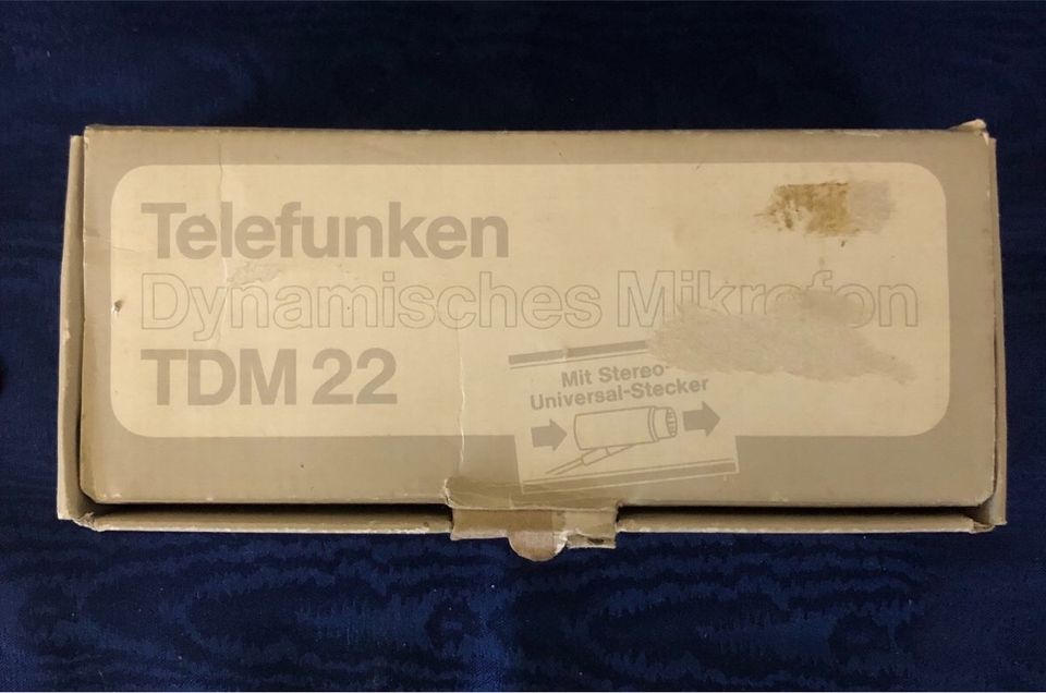 Telefunken TDM 22 Vintage Mikrofon in Dortmund
