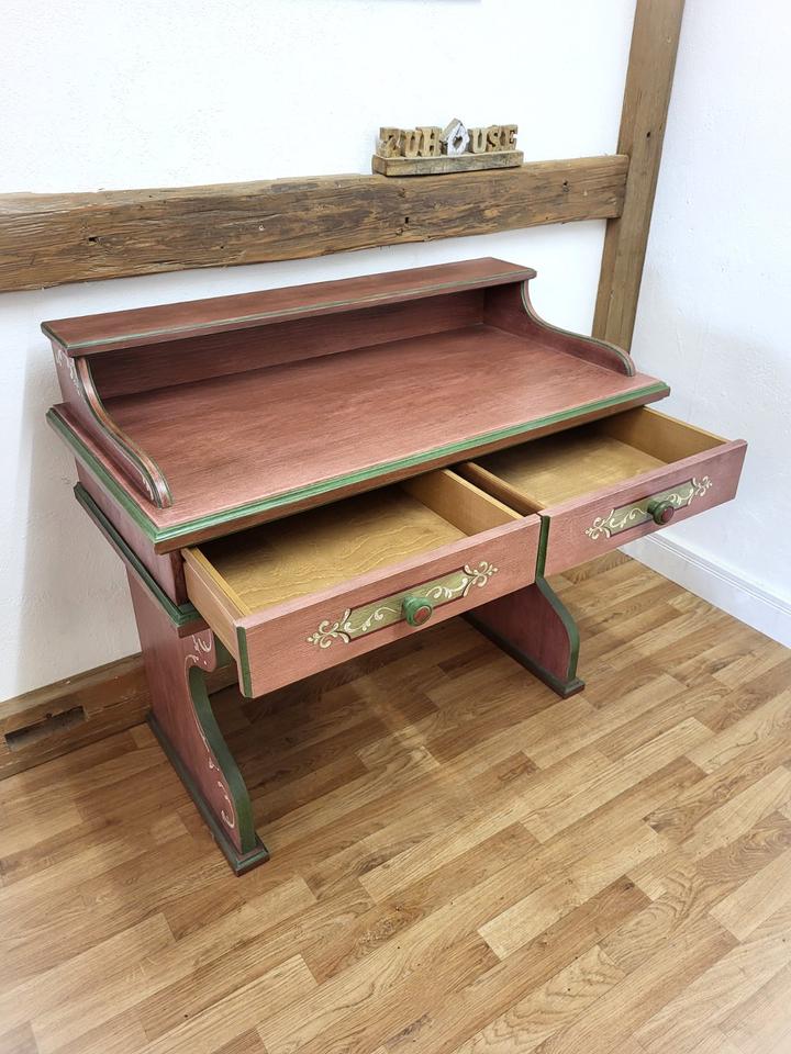 Voglauer Anno 1800 rosa altrosa Schreibtisch Büro Tisch 529€* in Fulda