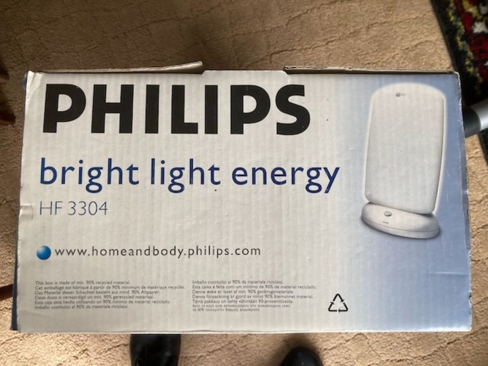 PHILIPS Tageslichtlampe bright light energy HF 3304 in Delmenhorst