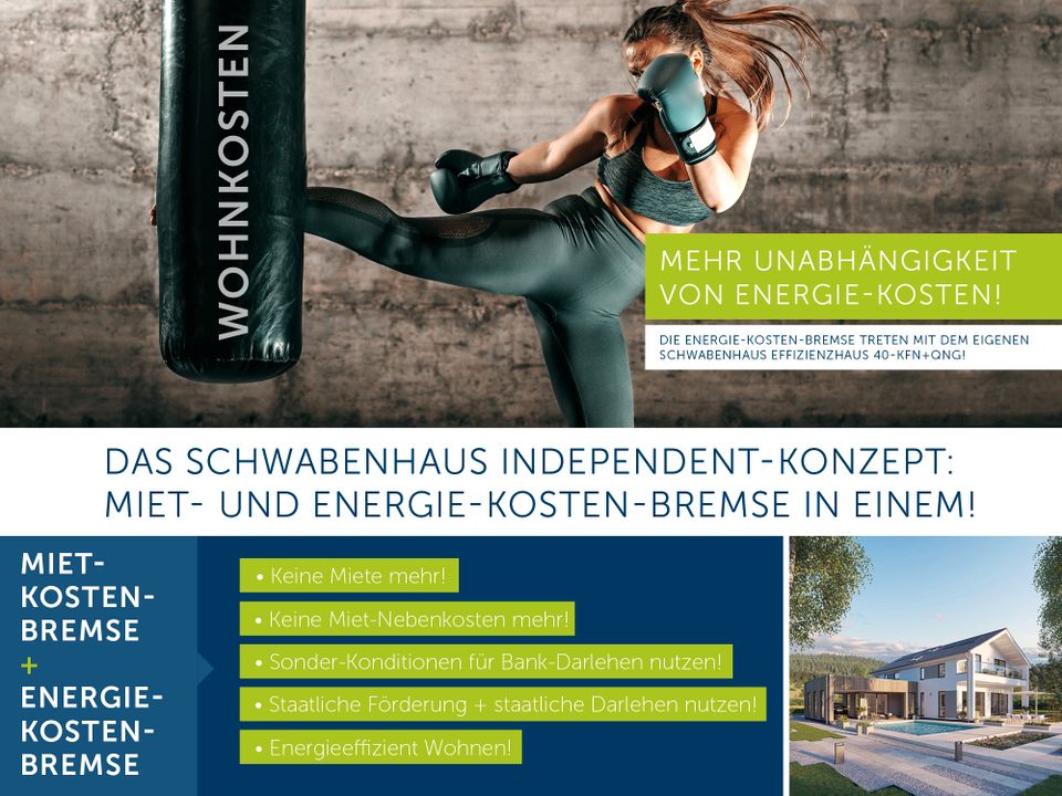 Schwabenhaus Traumhaus inkl. Grundstück und KfW - Förderung, Ausbaustufe Fast Vollendet in Sonneberg
