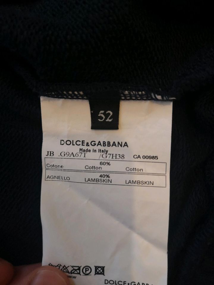 Dolce & Gabbana D&G Pullover u.a. Leder, neuwertig in München