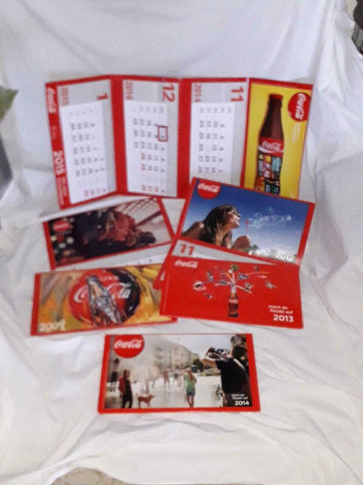 6 Coca-Cola- Wandkalender in Beelitz