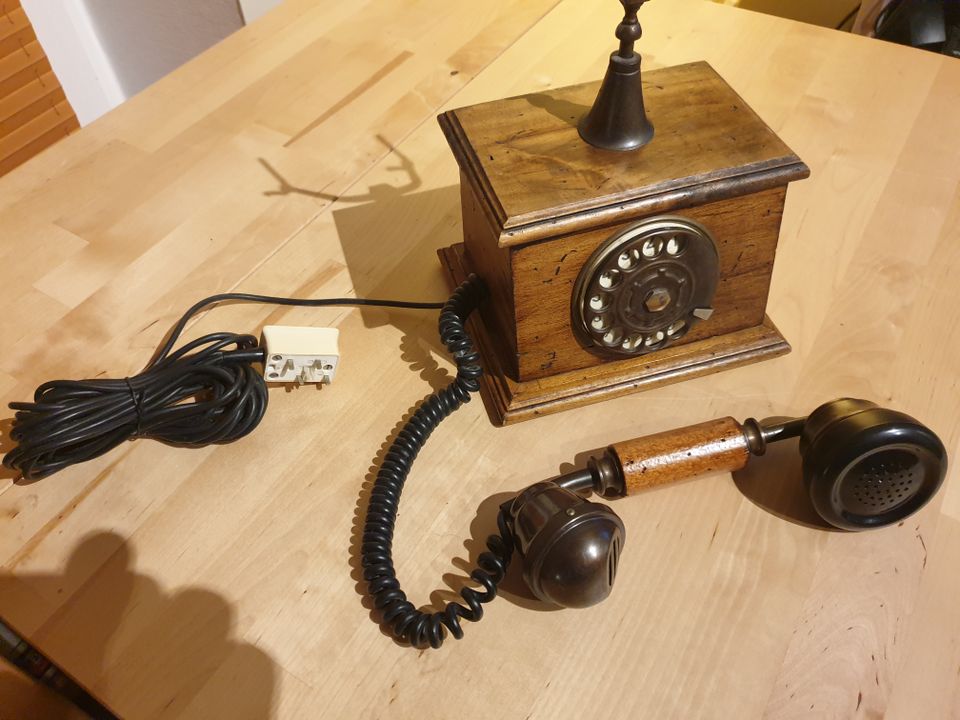 Holztelefon , Antikes Telefon ,  Vintage , Nostalgie Antik, in Achim